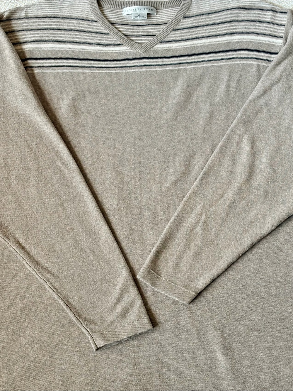**$6 w/Bundle** Geoffrey Beene Men’s V-Neck Sweater
